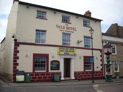 Exterior image of The Vale Hotel